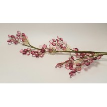 Rama imitación cristal 38 x 20cm (rama Florencia) rosa/buganvilla