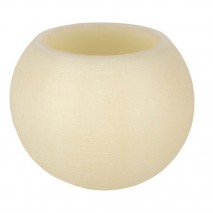 Vela esférica mate d. 15cm