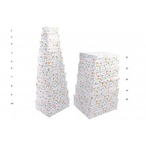 Caja carton rectangular papeleria 24 x 17 x 10 cm