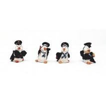 Pingüino marinero 3 cm surtido 4