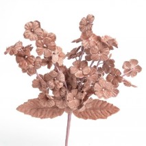 Pomito tela terciopelo miosotis x 6 ramas rosa nude