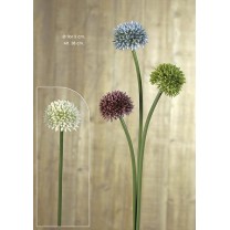 Allium artificial mini 38cm azul