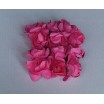 Pomito flor mini papel rosa 3cm x 12 fucsia