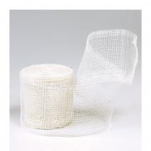 Rollo cinta sinamay  4cm x  9 m marfil