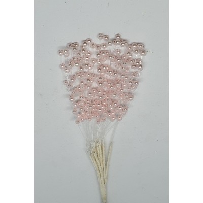 Pomito flor mini pasta perla rosa x 5