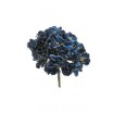 Pomito flor mini tela pitiminí d.2cm x 24 azul