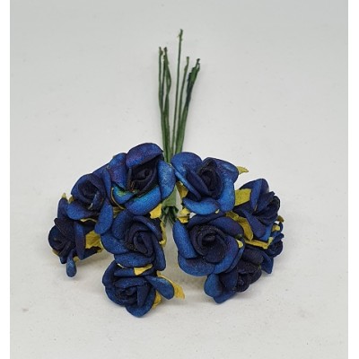 Pomito flor mini foam rosita abierta d.1,5 x 10 azul