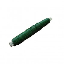 Rollo alambre verde 0.50 mm x 65 m.