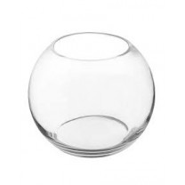 Alquiler cristal pecera luna  8cm boca lisa