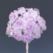 Pomito flor mini tela rosita mini tul d.2cm x 12 rosa