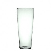Florero me cristal iria d.23 x 52 grd.