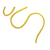 Metro cordón rayón 6mm amarillo oro