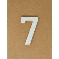 Número madera 11cm  nº 7