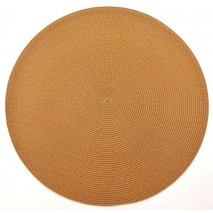 Base tocado disco polipropileno d.33 cm dorado