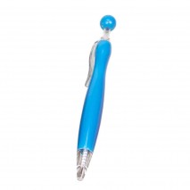 Regalo bolígrafo bola 14 cm azul cielo