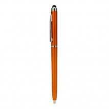 Regalo bolígrafo/puntero personalizable liso naranja