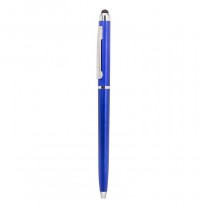 Bolígrafo/puntero personalizable liso azul