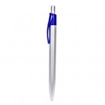 Regalo bolígrafo personalizable plata/azul