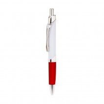 Regalo bolígrafo personalizable blanco/rojo