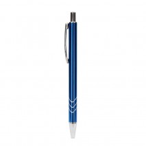 Regalo bolígrafo personalizable liso azul