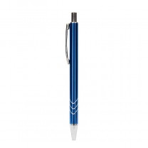 Bolígrafo personalizable liso azul