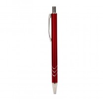 Bolígrafo personalizable liso rojo