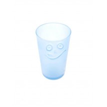 Vaso cristal tito azul cielo 7,7 x 12,5cm
