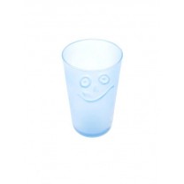 Vaso cristal tito azul cielo 7,7x12,5cm