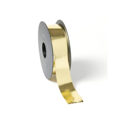 Rollo cinta papel metalizada 31mm x 50 mtos. dorada