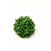 Bola artificial boj verde d 12 cm