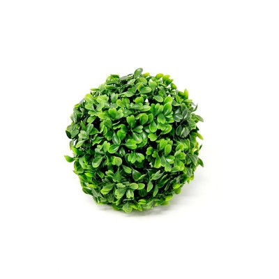 Bola artificial boj verde d 15 cm