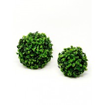 Bola artificial boj verde d 15 cm