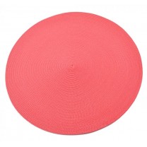 Base tocado disco polipropileno d.38cm rosa coral
