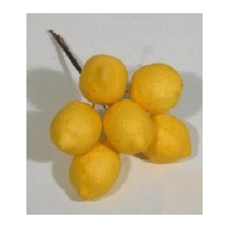 Pick 6 limones artificial