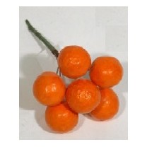Pick 6 naranjas artificial