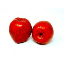Manzana artificial roja d 9cm