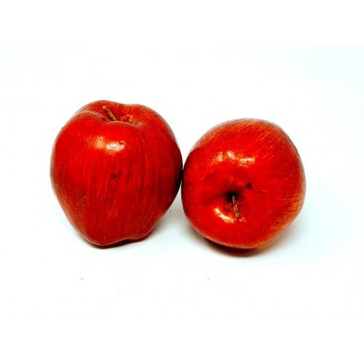 Manzana artificial roja d 9cm