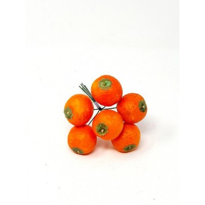 Caja 8 pick 6 naranjas d 3 5cm