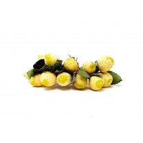 Pick 12 limón mini artificial d.1,5cm 10cm