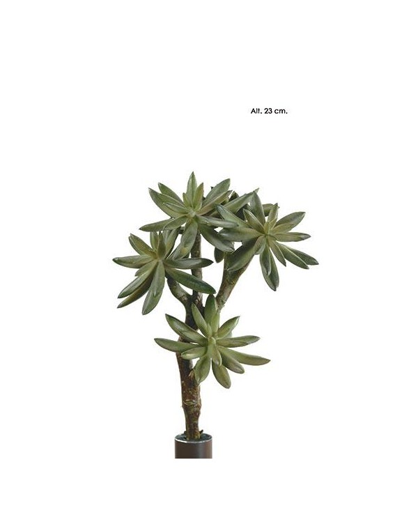 Planta artificial mini plástico sedum x 5cm Alt 23cm 