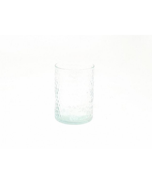 resistirse Hija Gemidos Vaso cristal d.8cm Alt.11cm esmerilado