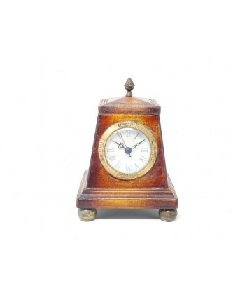 Reloj sobremesa caja madera 13x19cm