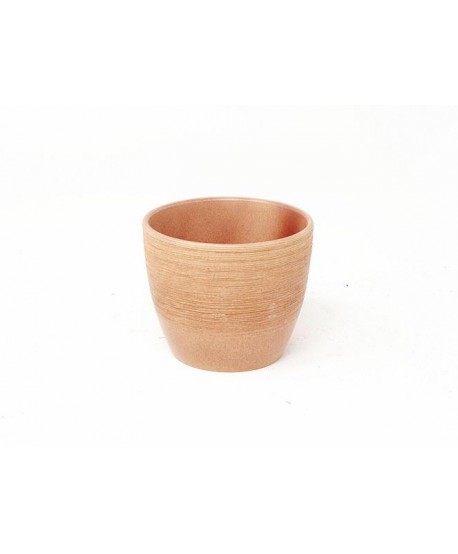 Macetero cerámica d.11,5cm Alt.10cm 950/11 coffe