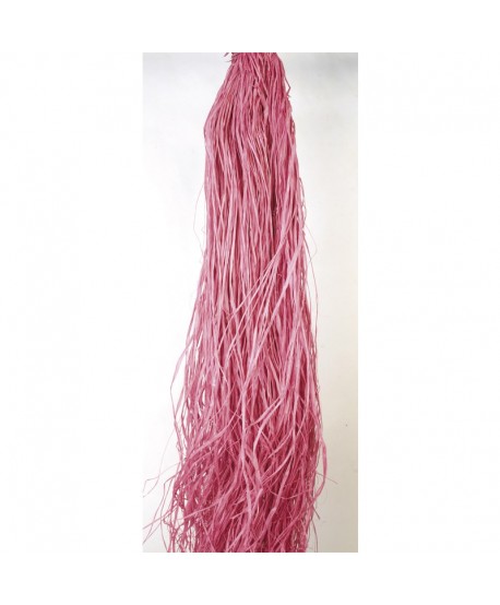 Rafia 140cm 250g rosa malva +