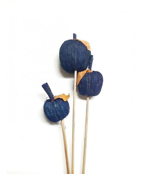 Manzana 50cm 3pzs azul 