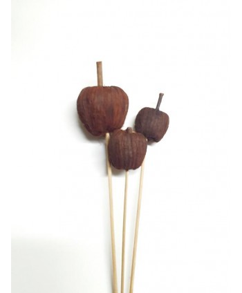 Manzana 3 piezas 50cm marrón