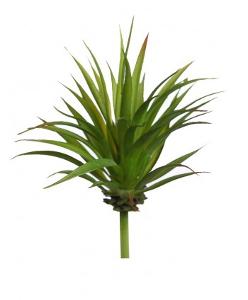 Planta artificial mini d 10cm Alt 17cm yucca verde