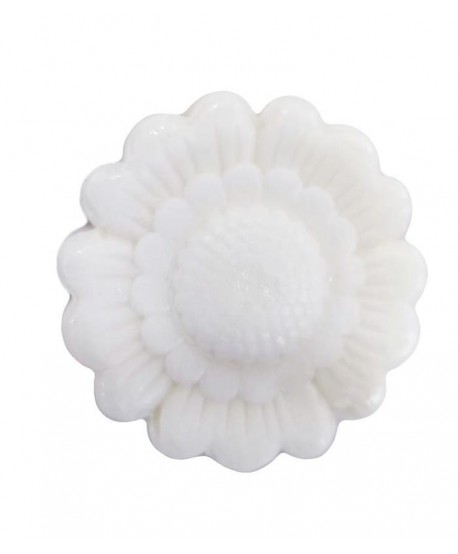 Jabón flor blanca d.5cm