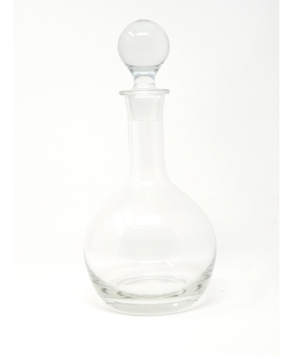 Botella cristal licorera 27cm d 13cm 0 70litros