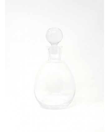 Botella cristal licorera Alt 27cm d 14cm